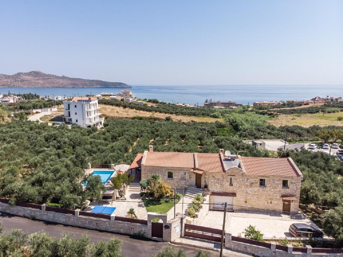 Villa Chara Chania Agia Marina  Ngoại thất bức ảnh