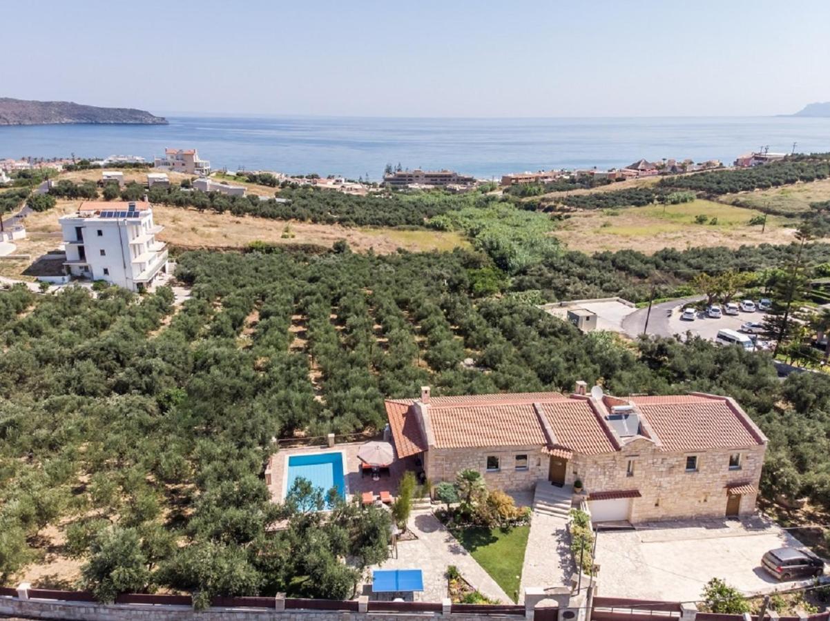 Villa Chara Chania Agia Marina  Ngoại thất bức ảnh