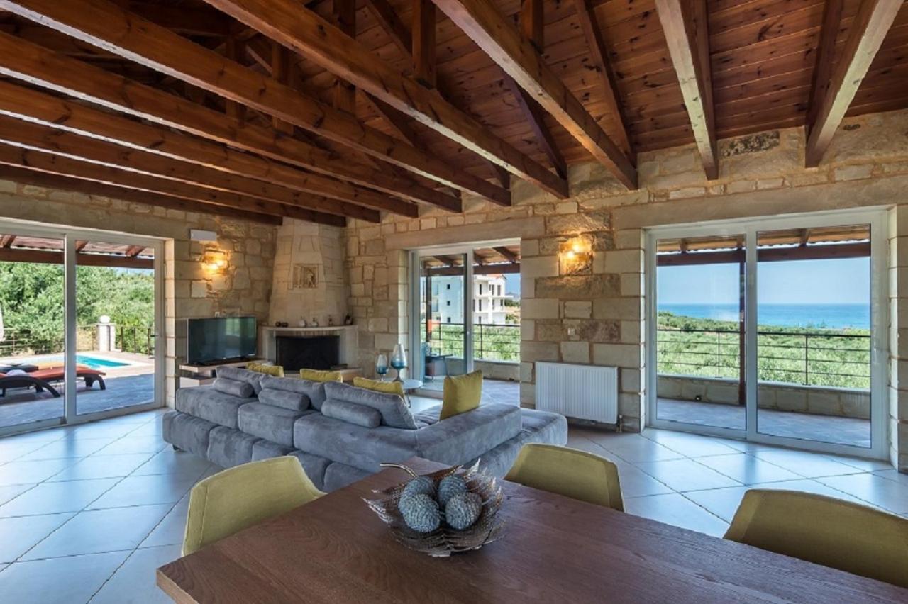 Villa Chara Chania Agia Marina  Ngoại thất bức ảnh