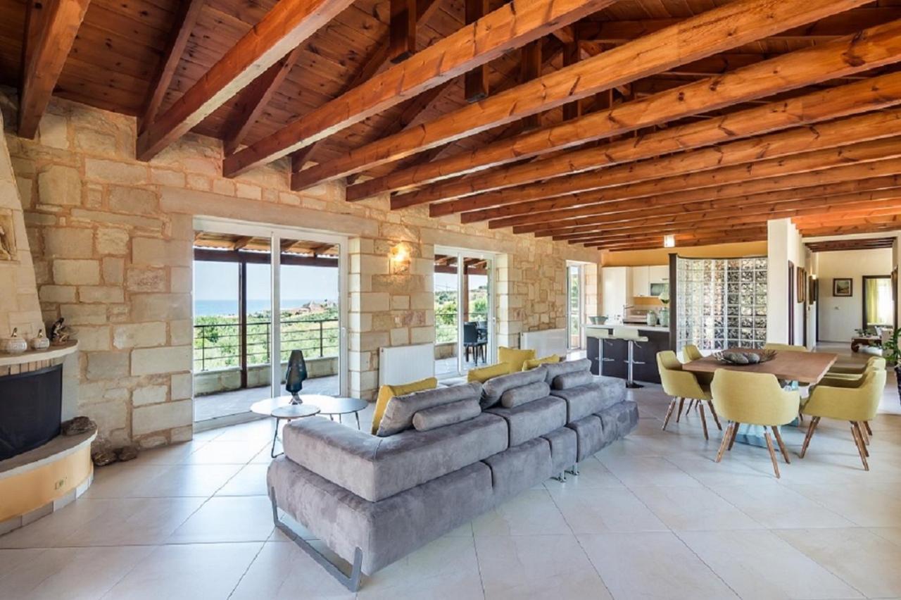 Villa Chara Chania Agia Marina  Ngoại thất bức ảnh