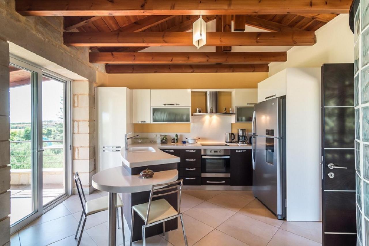 Villa Chara Chania Agia Marina  Ngoại thất bức ảnh