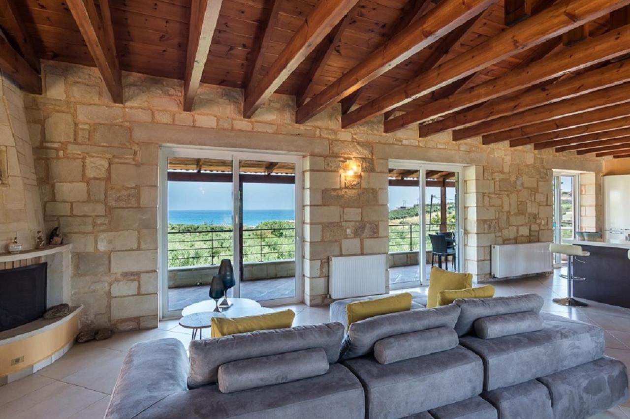 Villa Chara Chania Agia Marina  Ngoại thất bức ảnh