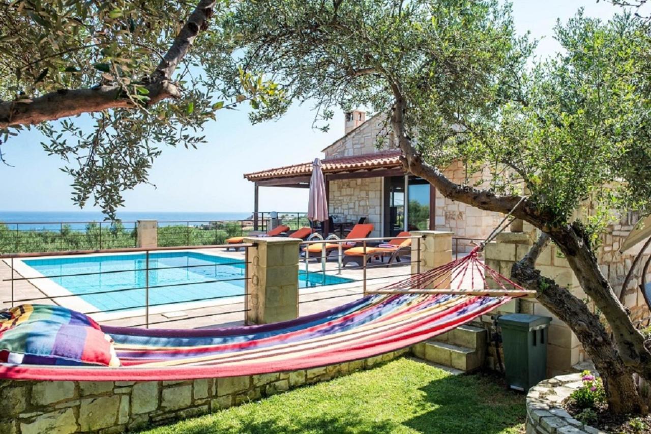 Villa Chara Chania Agia Marina  Ngoại thất bức ảnh